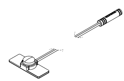 HPR SINGLE BUTTON ROAD REMOTE 1200MM